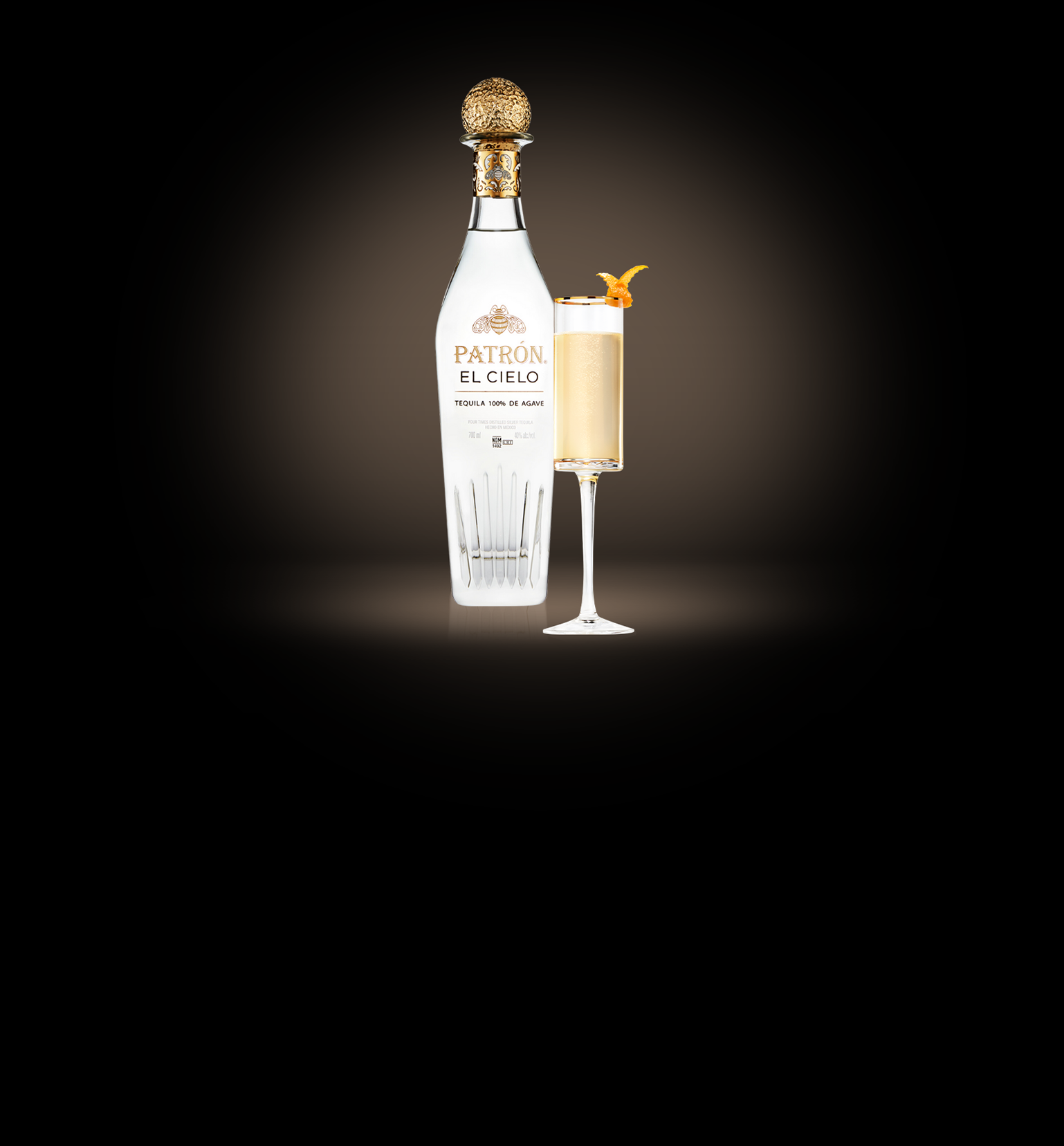 PATRÓN EL CIELO Tequila Royale Cocktail